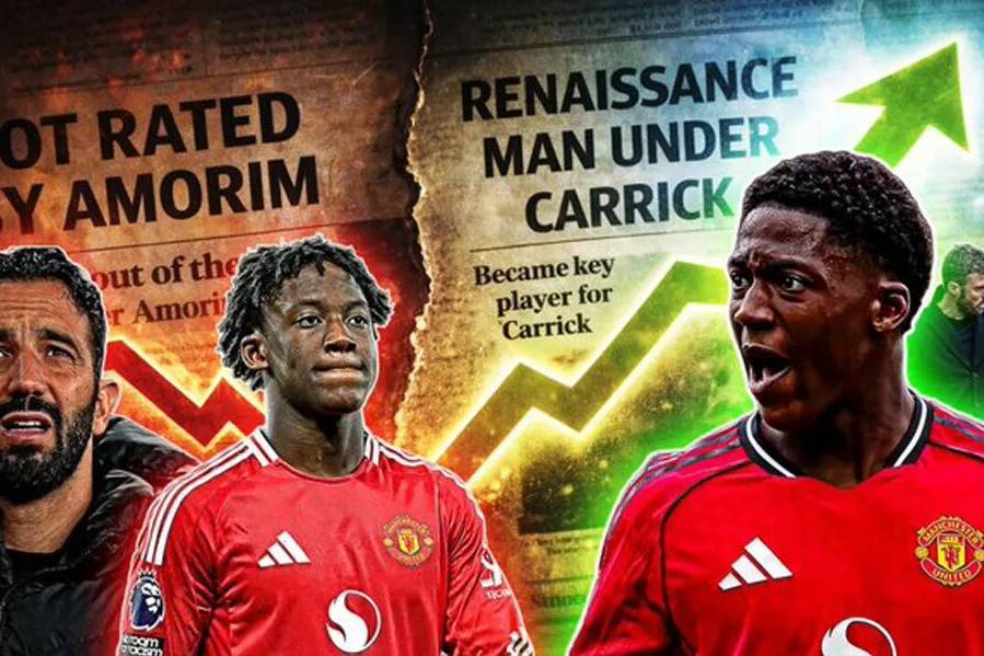 减配博格巴?曼联新帝星重获主力仍需改变,队友提醒他阿莫林教训